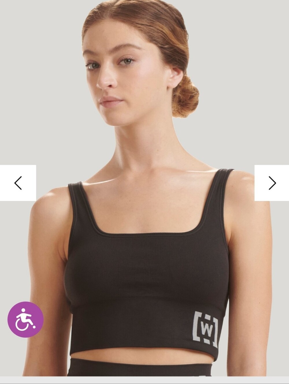 Wolford Shaping Athleisure Crop Top Bra